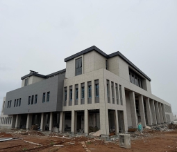 Diş Hekimliği Fakültesi Hastanesi İnşaatında Çalışmalar Hız Kesmeden Devam Ediyor...