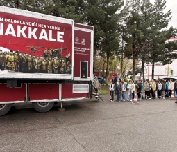 Çanakkale Savaşları Mobil Müzesine Batman’da Yoğun İlgi...