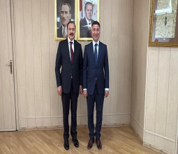 Eski Orman ve Su İşleri Bakanı Prof. Dr. Veysel Eroğlu’ndan Rektörümüz...