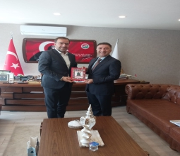 Rektör Demir Türkiye Atletizm Federasyonu Başkanı Fatih Çintimar’ı Ziyaret Etti...