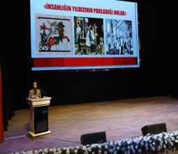 Rektör Demir “Kadına Yönelik Şiddetle Mücadele için Aktivizm Kampanyası” Konferansında Konuştu...