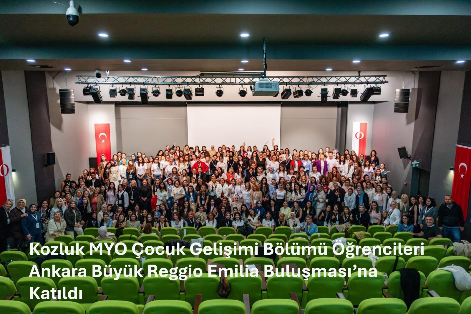 Kozluk MYO Öğrencileri Ankara Büyük Reggio Emilia Buluşması’na Katıldı